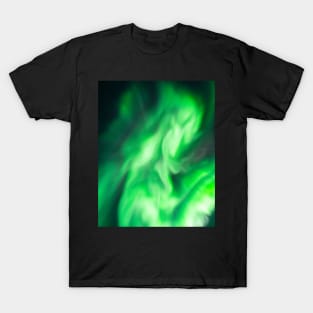 Looking Straight Up at the Aurora Borealis T-Shirt